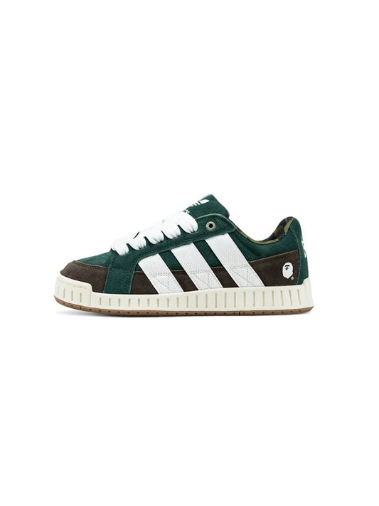 Adidas LWST x Bape Green Brown White - oceanhype -