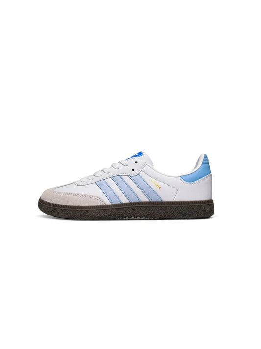 Adidas Samba White Blue - oceanhype -