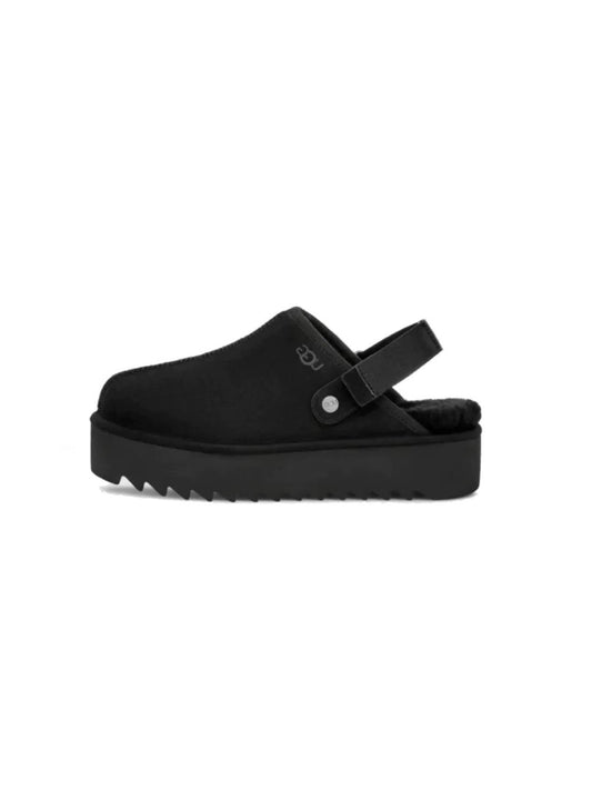 UGG Lanah Clog Black Platform - oceanhype -