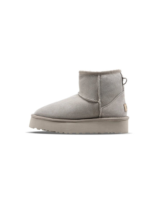 UGG Mini Platform Grey Suede - oceanhype -