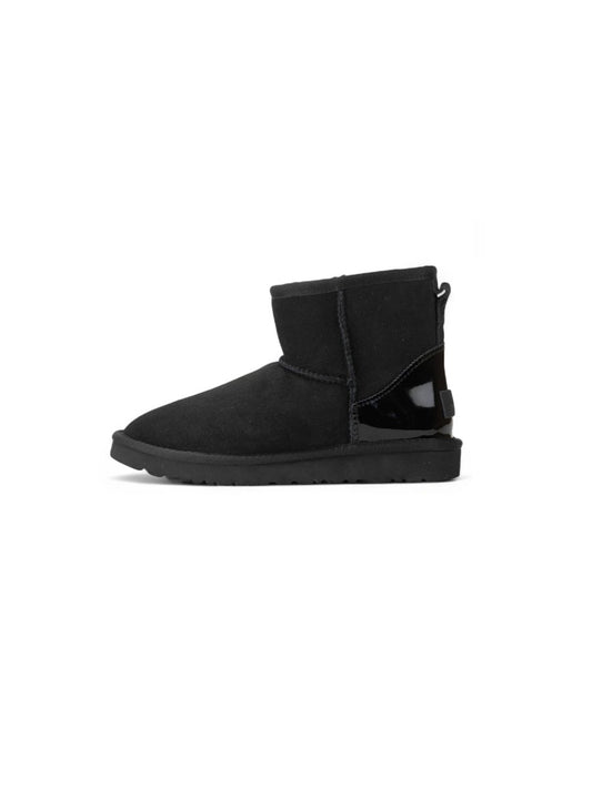 UGG Classic Mini Black Metallic Suede - oceanhype -