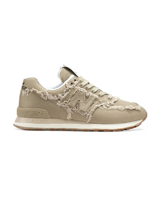 New Balance 574 x Miu Miu Denim Colonial Beige - oceanhype -