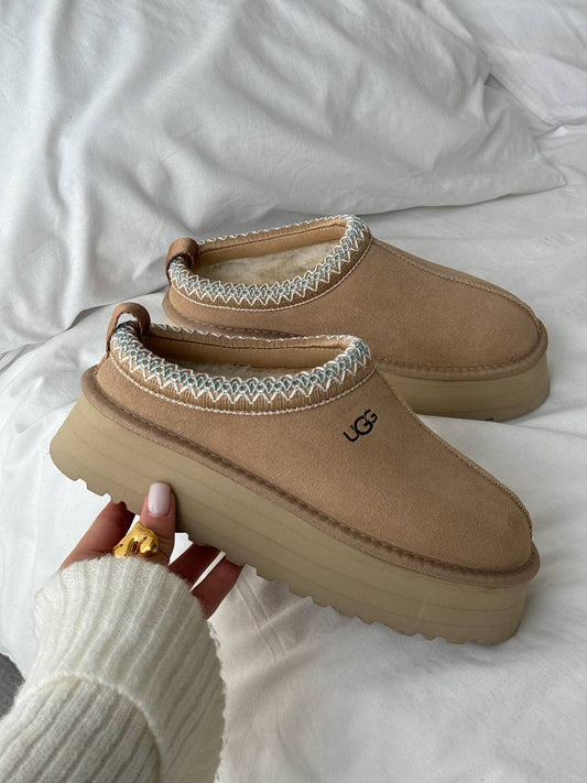 UGG Tasman Platform Beige Blue - oceanhype -