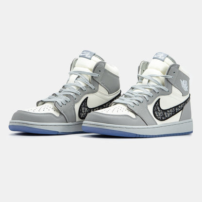 Nike Jordan 1 x Dior White Grey - oceanhype - 
