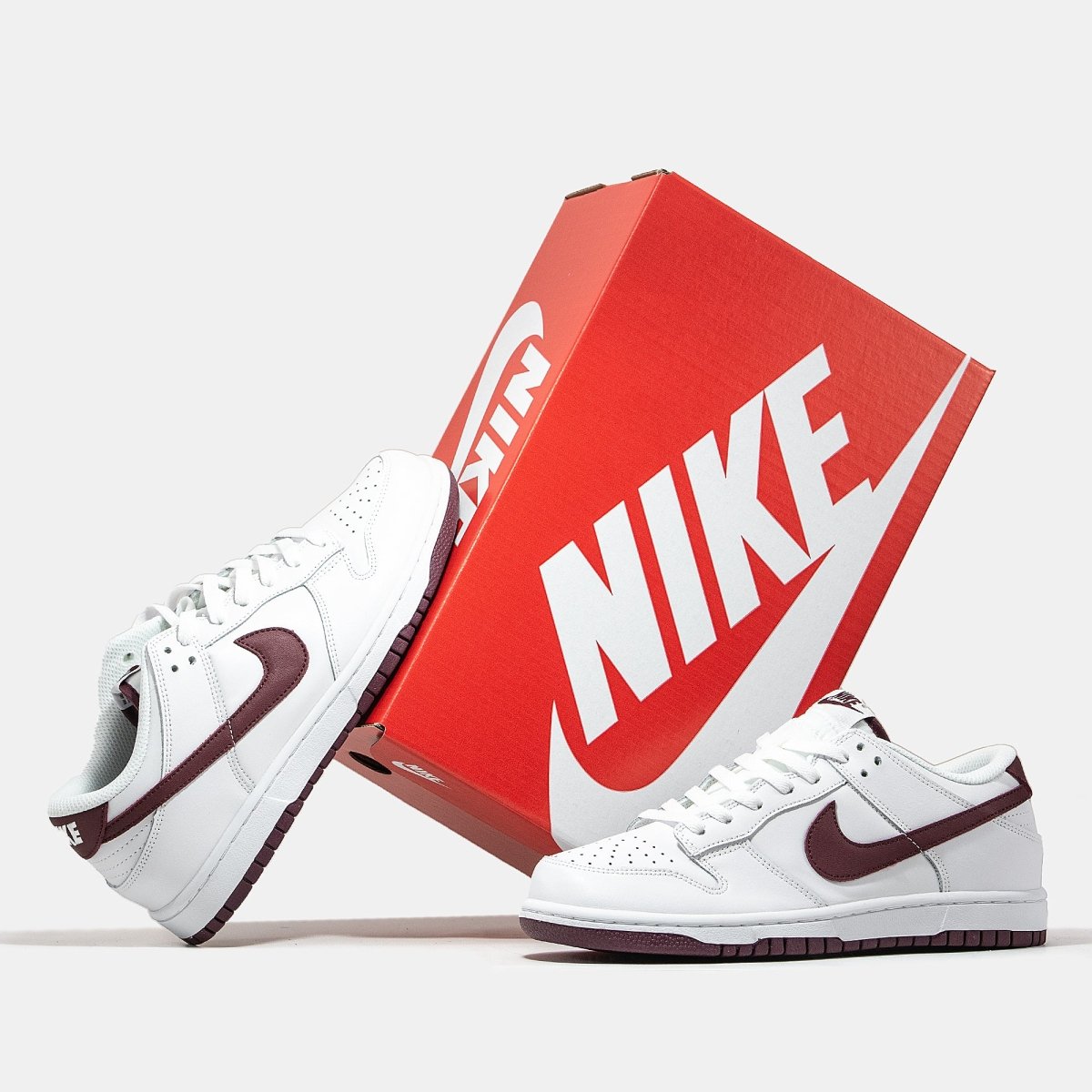 Nike SB Dunk Low White Bordo - oceanhype - 