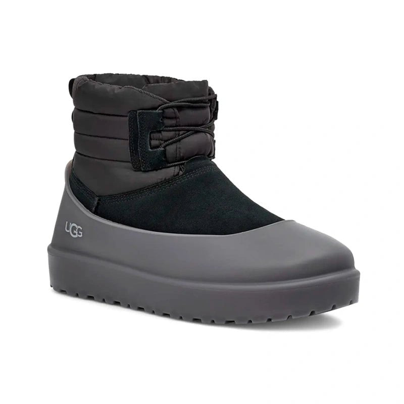 UGG Classic Mini Lace - Up Weather Boot Black - oceanhype - 