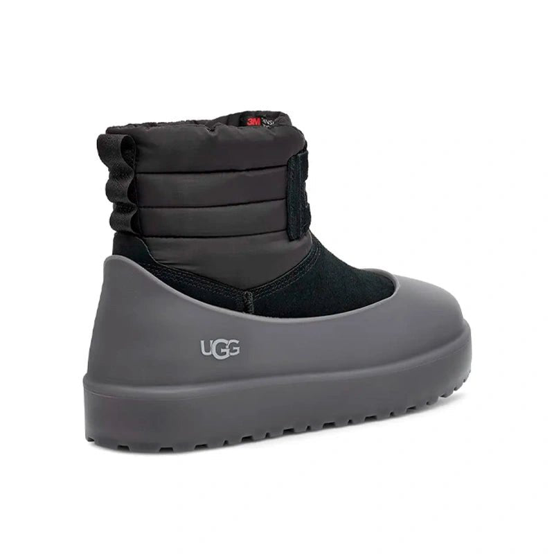UGG Classic Mini Lace - Up Weather Boot Black - oceanhype - 