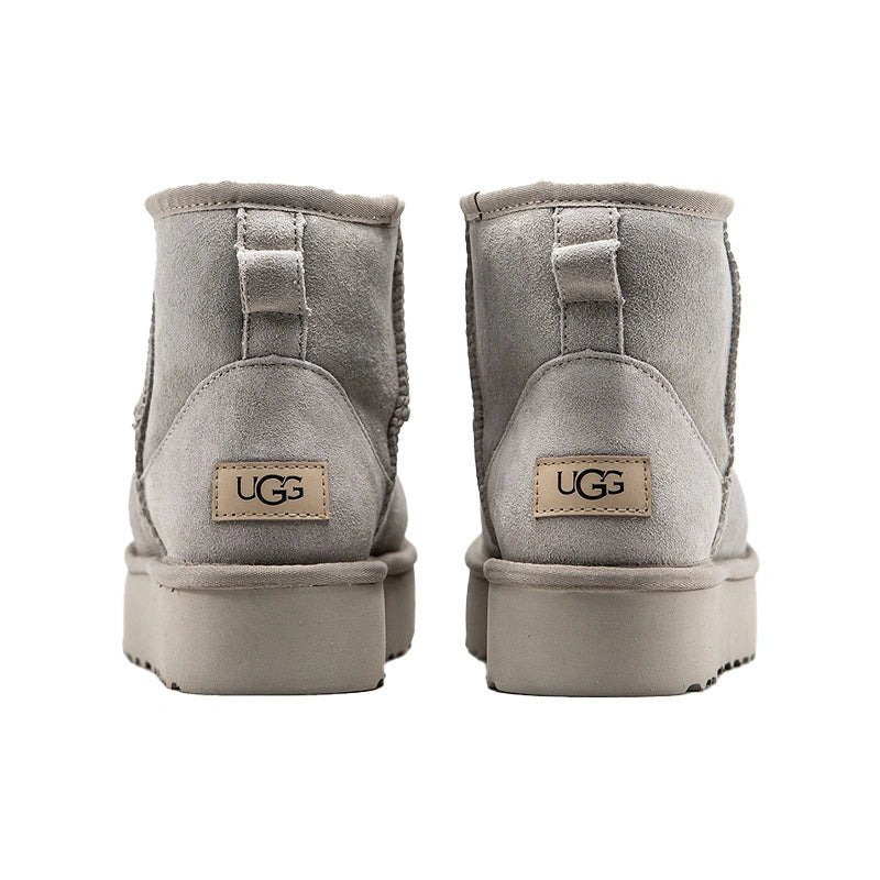 UGG Mini Platform Grey Suede - oceanhype - 