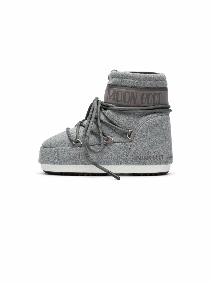 Moon Boot Icon Low Nylon Grey