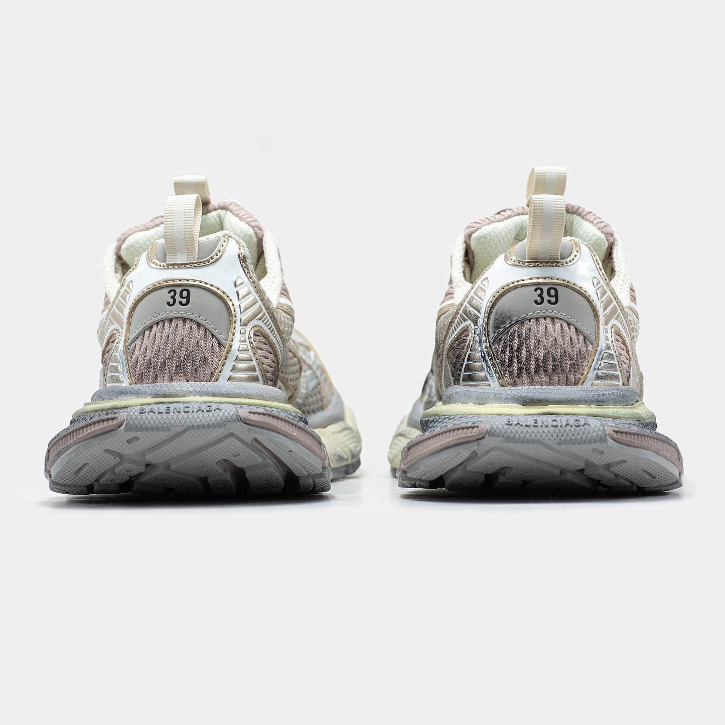 Balenciaga 3XL Beige Pink Grey