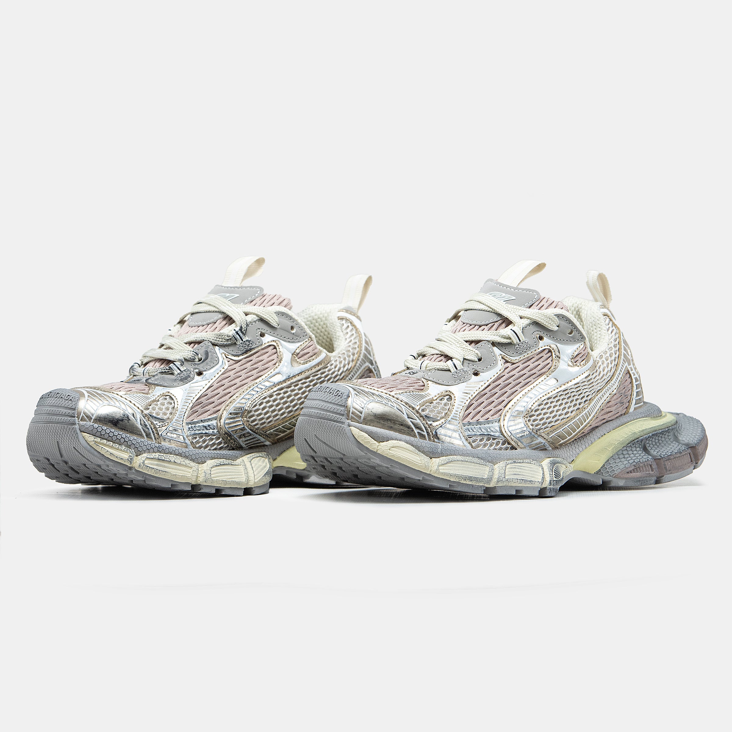 Balenciaga 3XL Beige Pink Grey