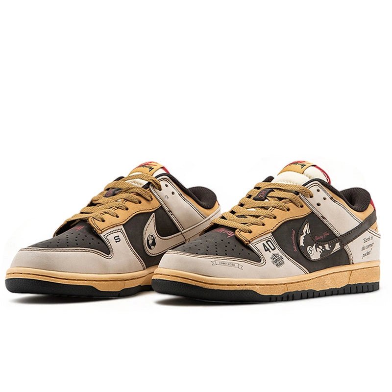 Nike SB Dunk Low x Stussy 40th Brown Grey Beige - oceanhype - 