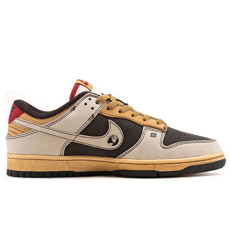 Nike SB Dunk Low x Stussy 40th Brown Grey Beige - oceanhype - 