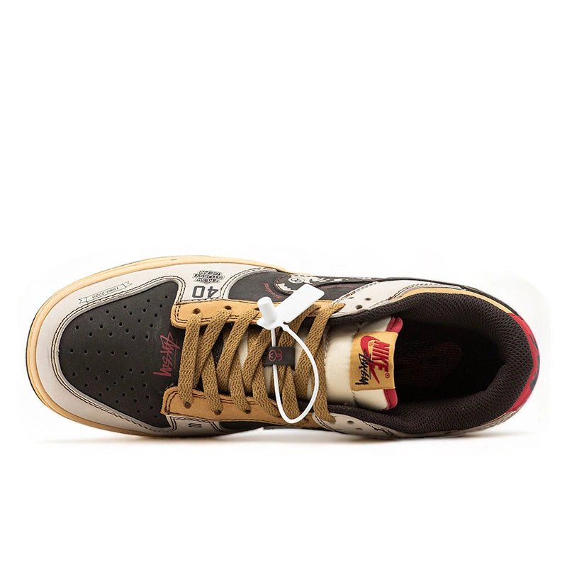 Nike SB Dunk Low x Stussy 40th Brown Grey Beige - oceanhype - 