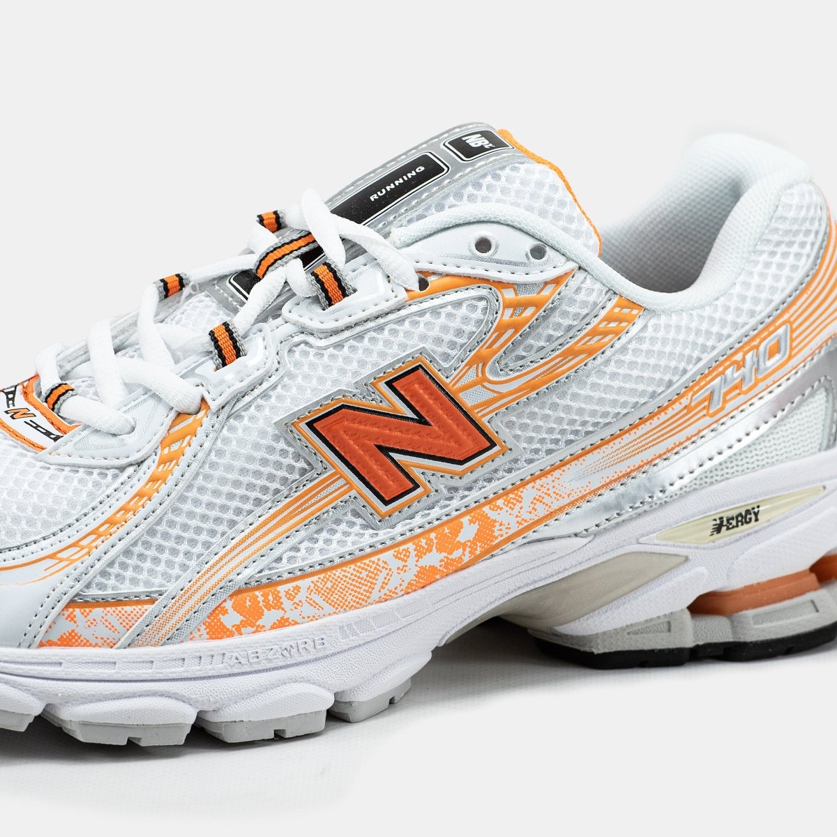 New Balance 740 White Orange - oceanhype -