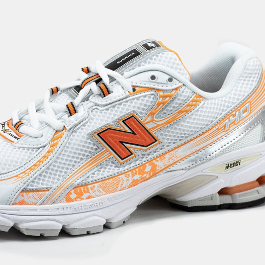 New Balance 740 White Orange - oceanhype -