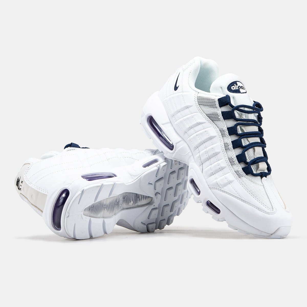 Nike Air Max 95 White Blue - oceanhype - 