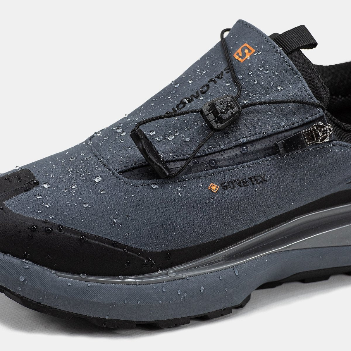 Salomon Odyssey Gore-Tex Grey Black - oceanhype -