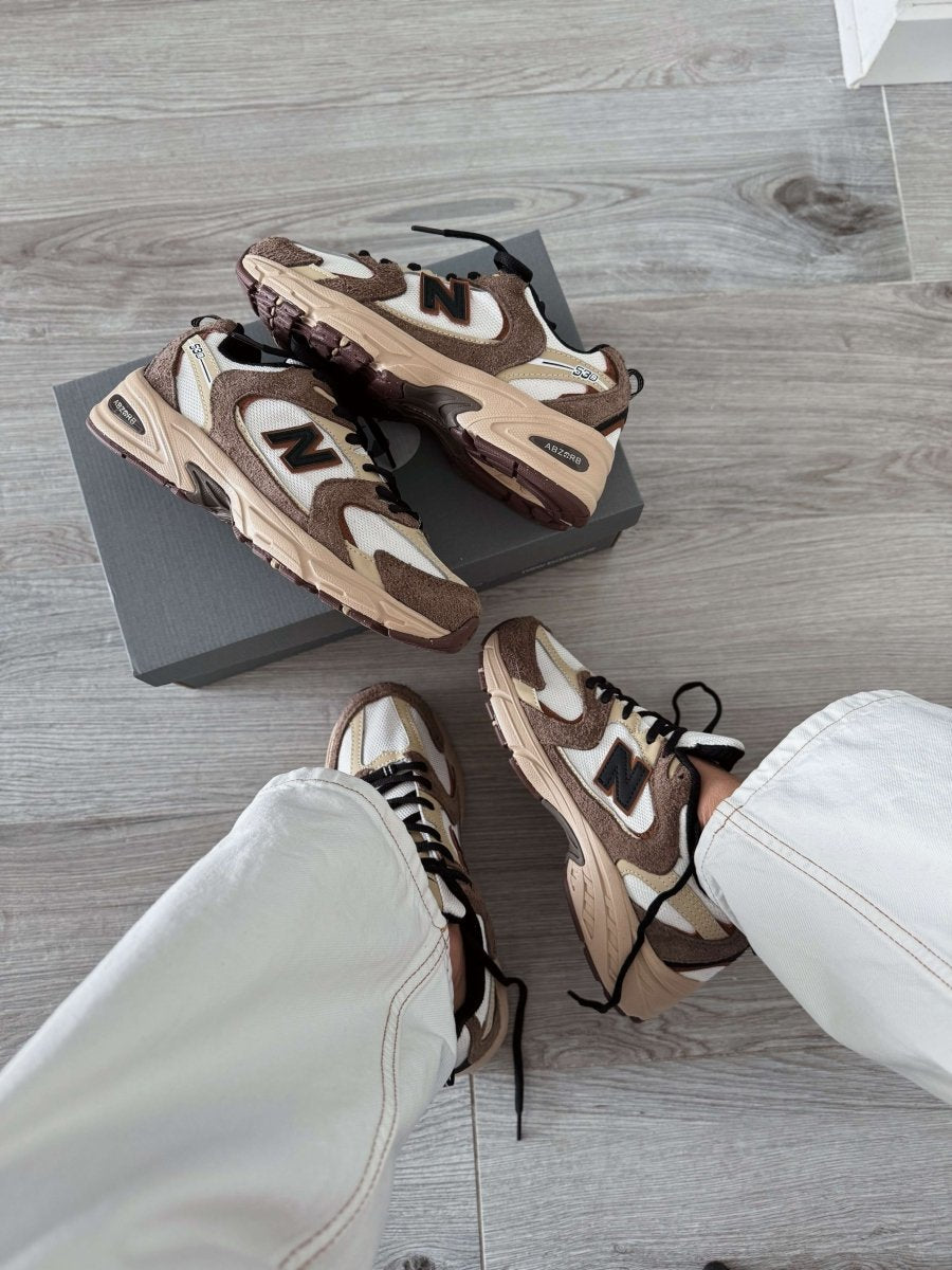 New Balance 530 Brown White - oceanhype - 