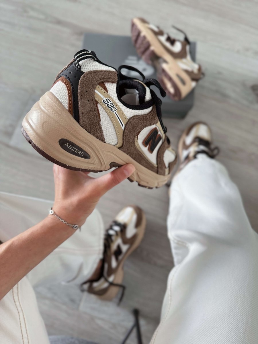 New Balance 530 Brown White - oceanhype - 