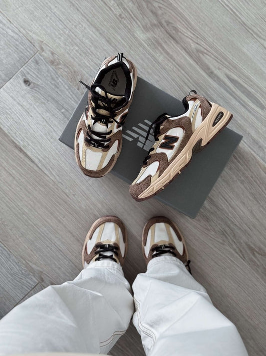 New Balance 530 Brown White - oceanhype - 