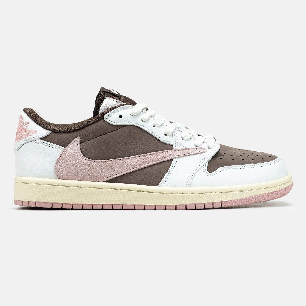 Nike Jordan 1 Low x Travis Scott White Brown Pink - oceanhype - 