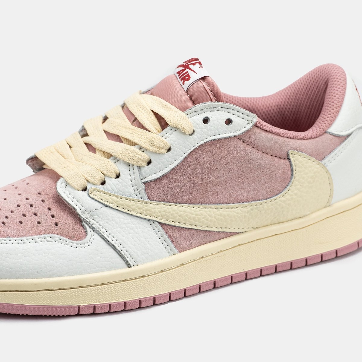Nike Jordan 1 Low x Travis Scott Pink White Beige - oceanhype - 