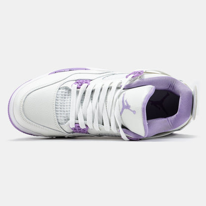 Nike Air Jordan 4 White Purple - oceanhype - 