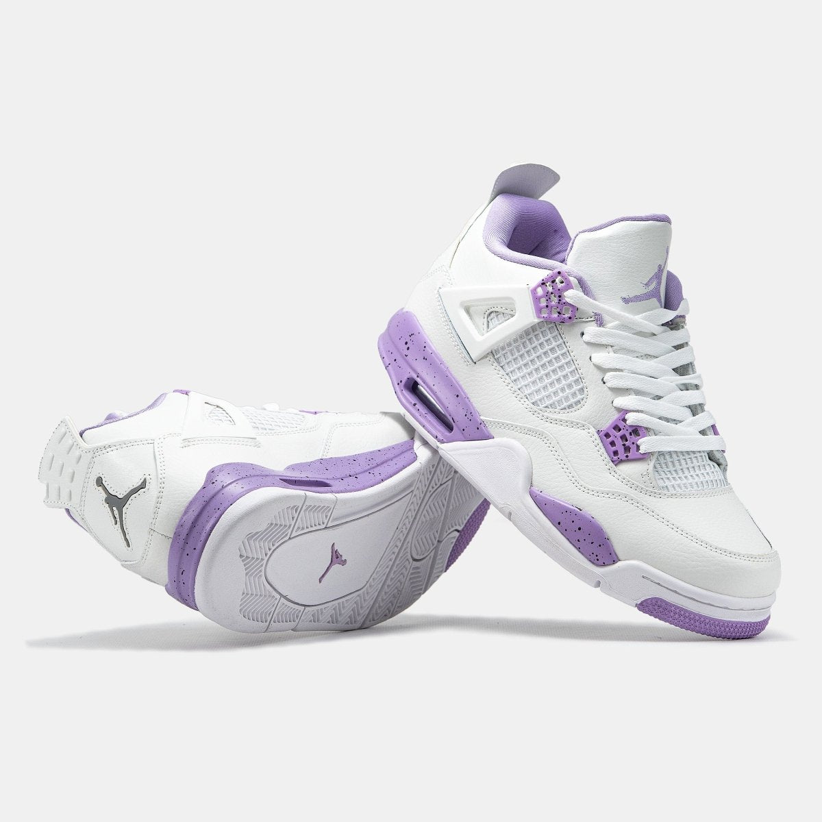 Nike Air Jordan 4 White Purple - oceanhype - 