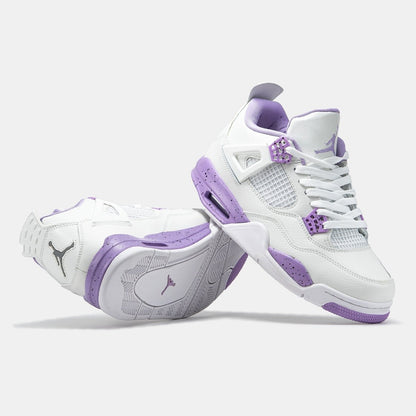 Nike Air Jordan 4 White Purple - oceanhype - 