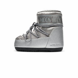 Moon Boot Icon Low Nylon Silver