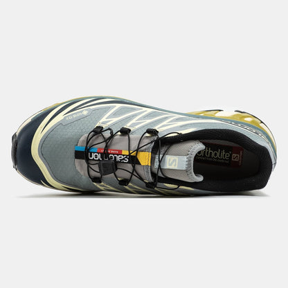 Salomon XT-6 Gore-Tex Blue Beige - oceanhype -