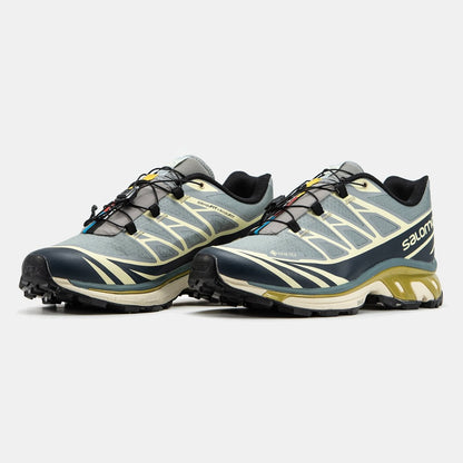 Salomon XT-6 Gore-Tex Blue Beige - oceanhype -