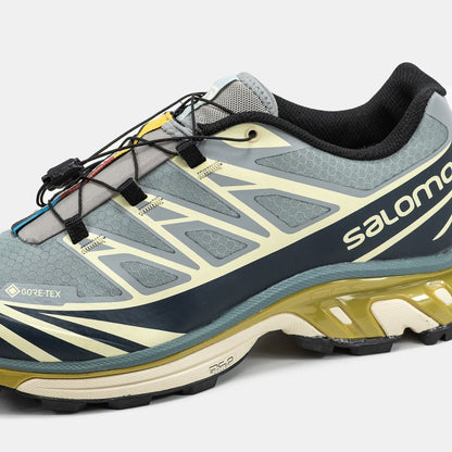 Salomon XT-6 Gore-Tex Blue Beige - oceanhype -