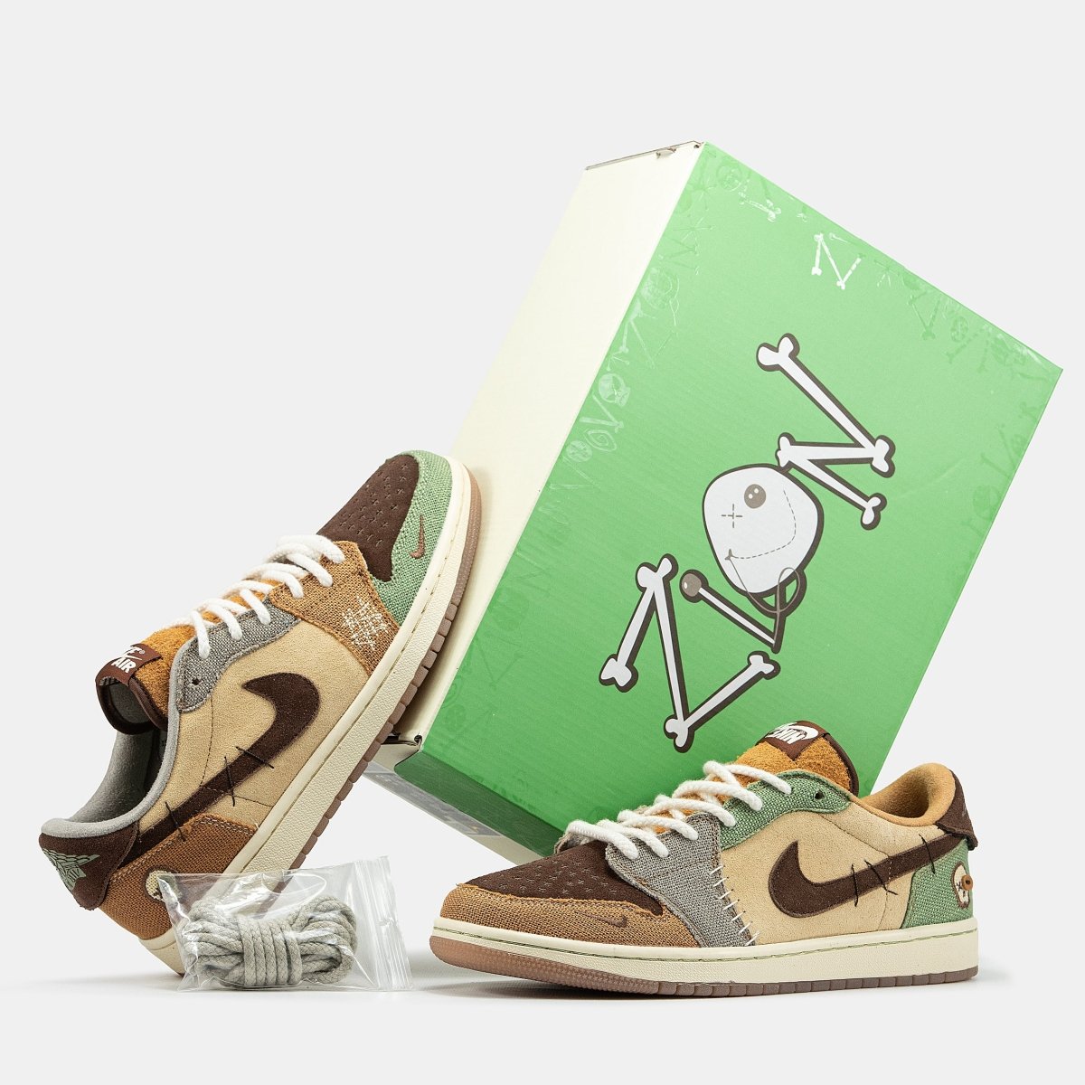 Nike Jordan Retro 1 Low OG Zion Williamson Voodoo - oceanhype - 