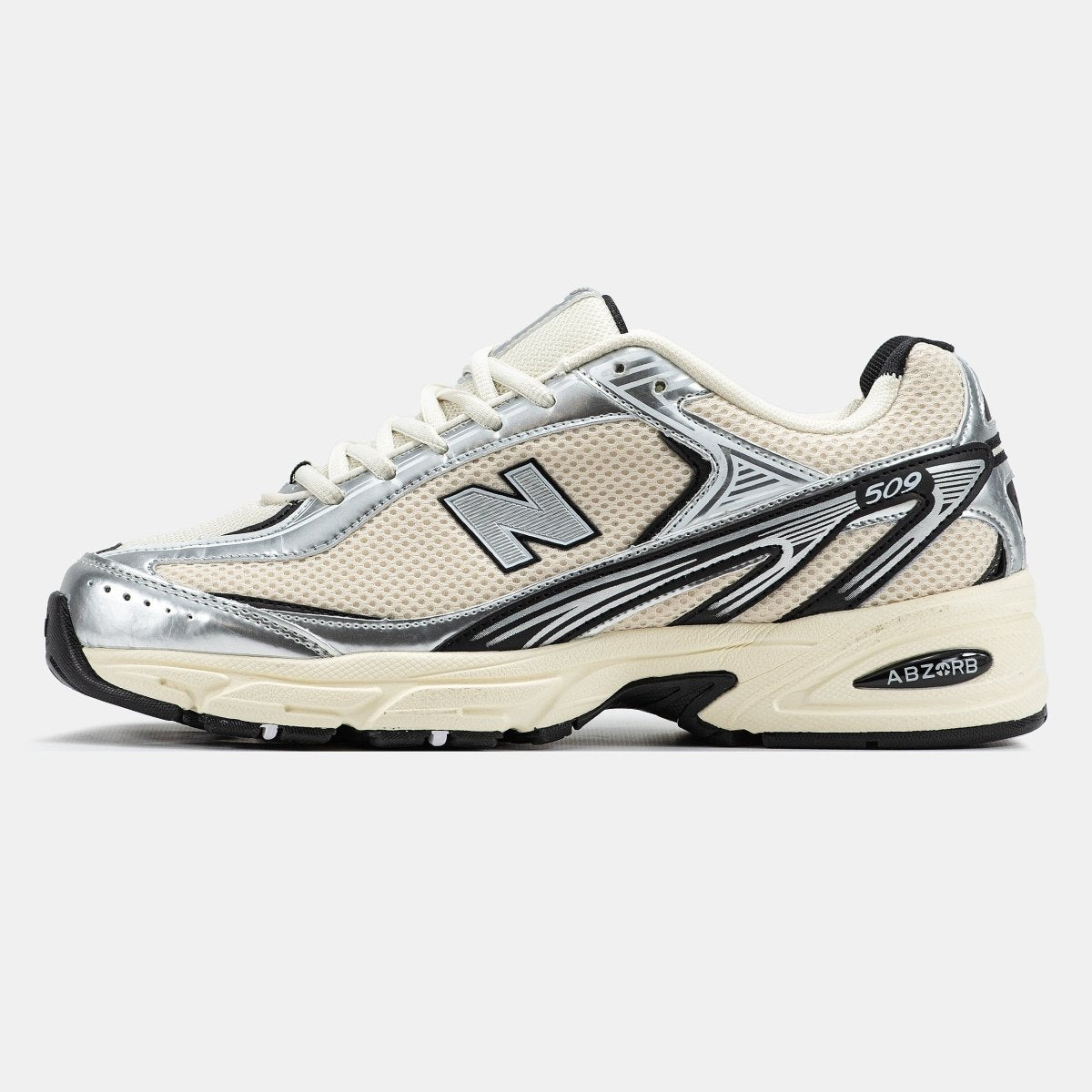 New Balance 509 Beige Silver - oceanhype - 