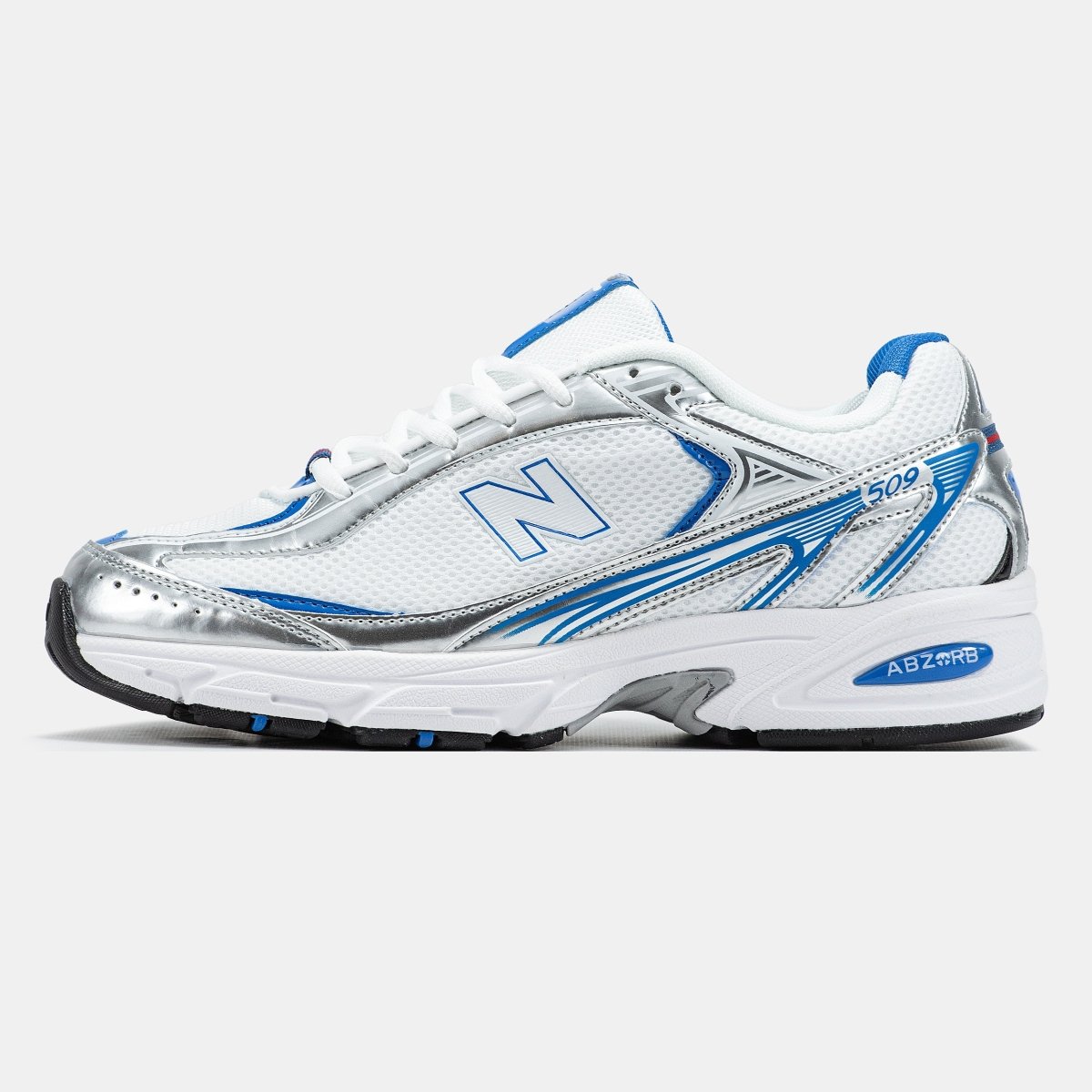New Balance 509 White Blue Silver - oceanhype - 