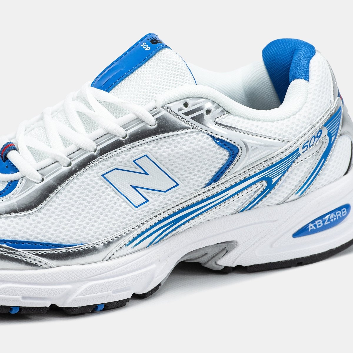 New Balance 509 White Blue Silver - oceanhype - 