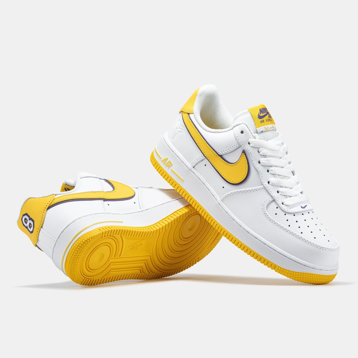 Nike Air Force 1 Kobe Bryant White Yellow - oceanhype - 