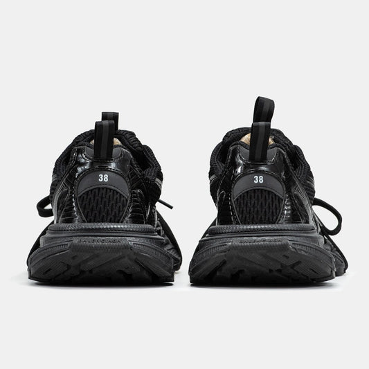 Balenciaga 3XL All Black Black Mesh and Polyurethane - oceanhype -