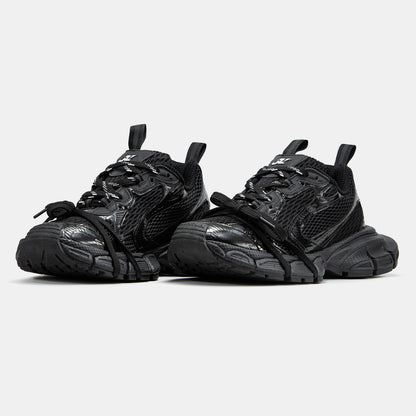 Balenciaga 3XL All Black Black Mesh and Polyurethane