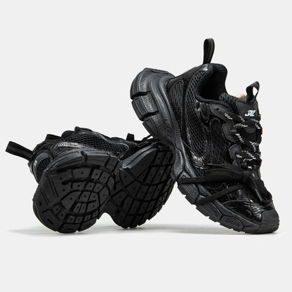 Balenciaga 3XL All Black Black Mesh and Polyurethane
