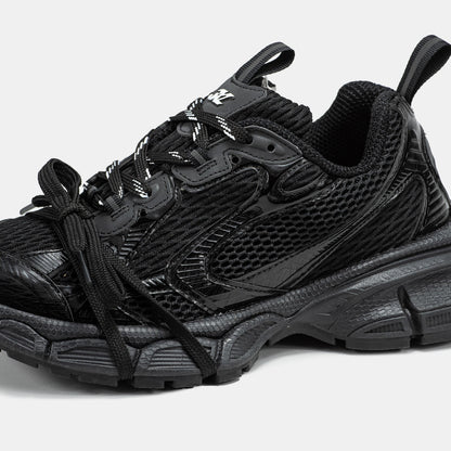 Balenciaga 3XL All Black Black Mesh and Polyurethane