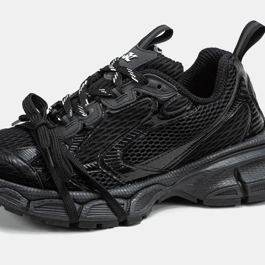 Balenciaga 3XL All Black Black Mesh and Polyurethane - oceanhype -