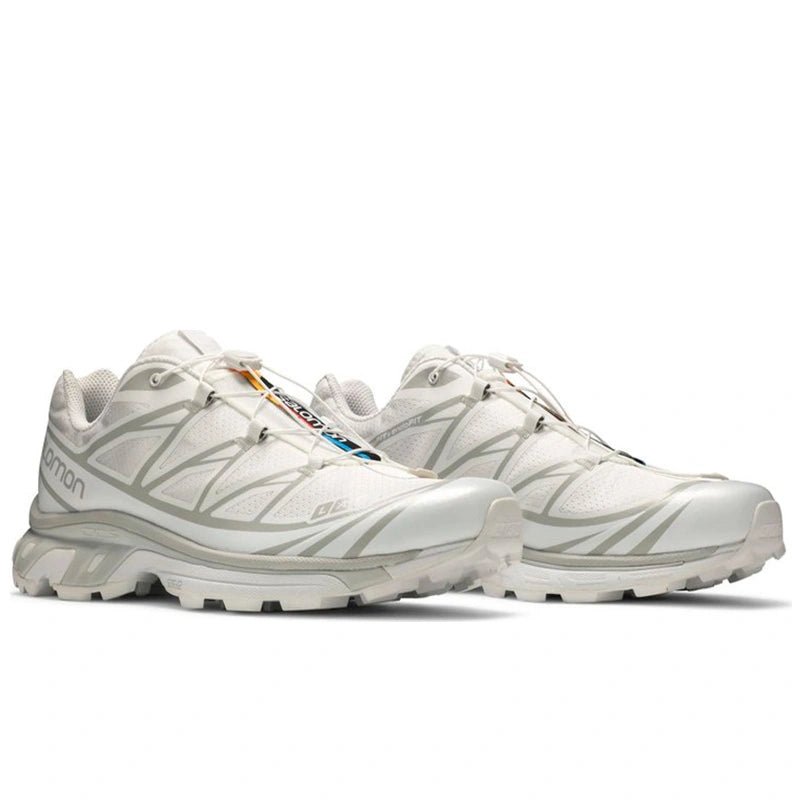 Salomon XT-6 Advanced White Lunar Rock - oceanhype -