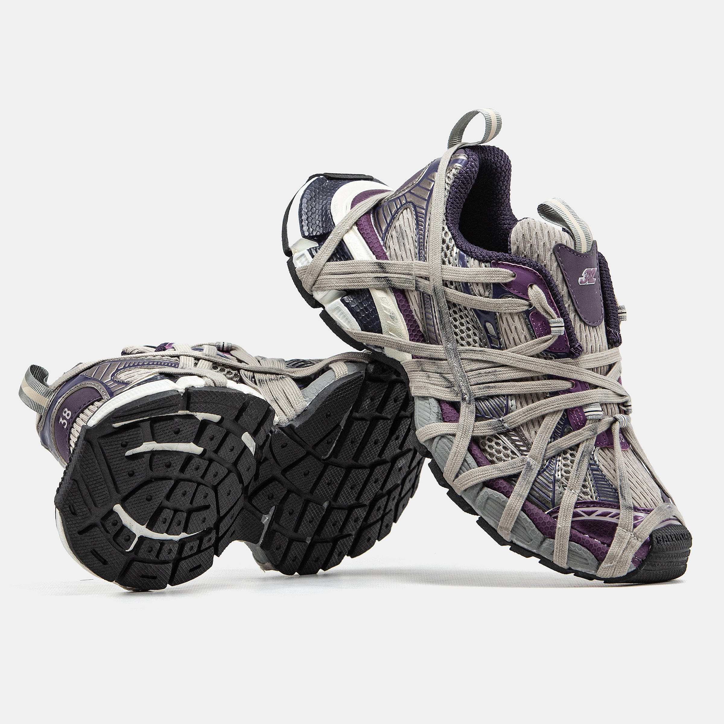 Balenciaga 3XL Extreme Lace Grey Violet