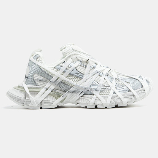 Balenciaga 3XL Extreme Lace White Silver - oceanhype -