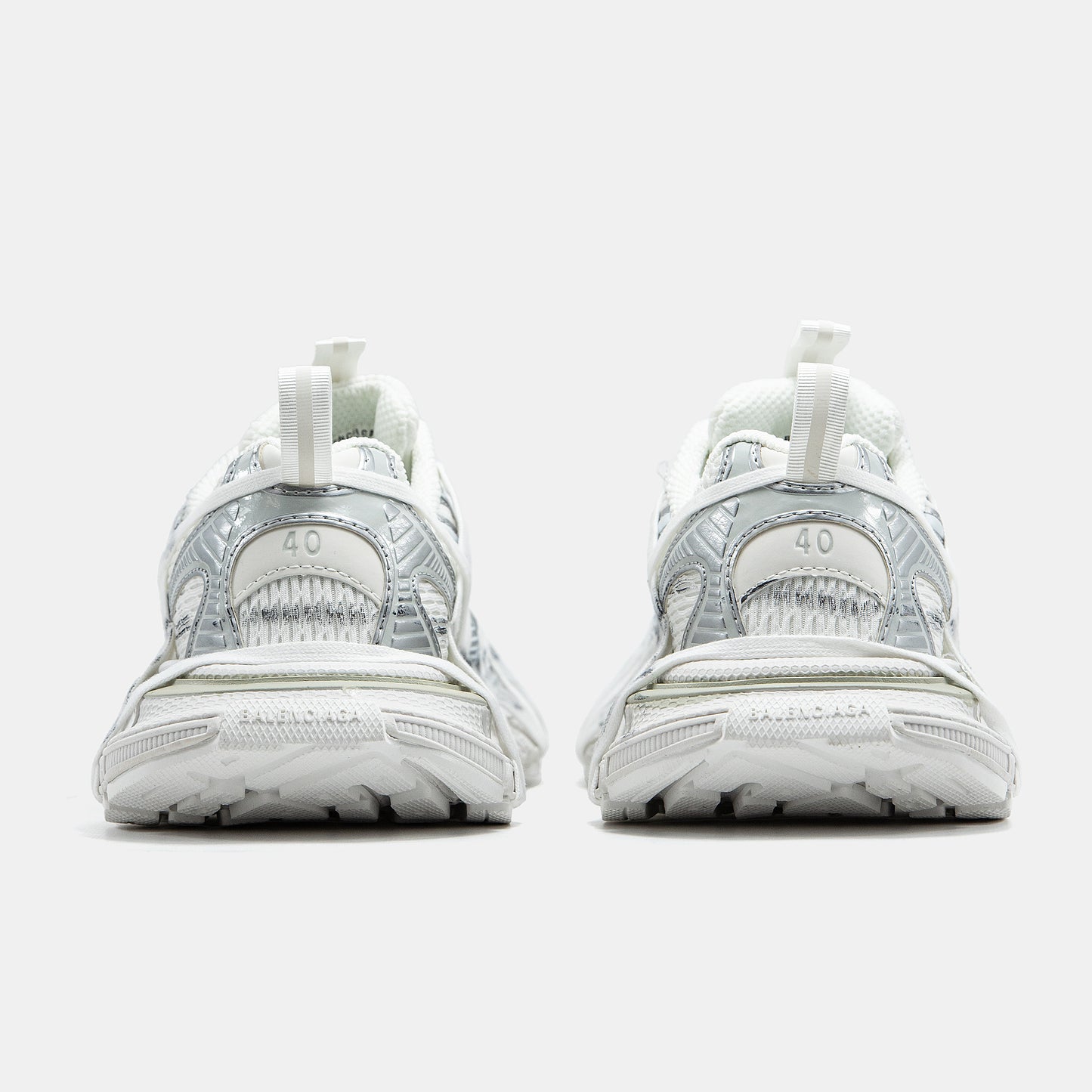 Balenciaga 3XL Extreme Lace White Silver