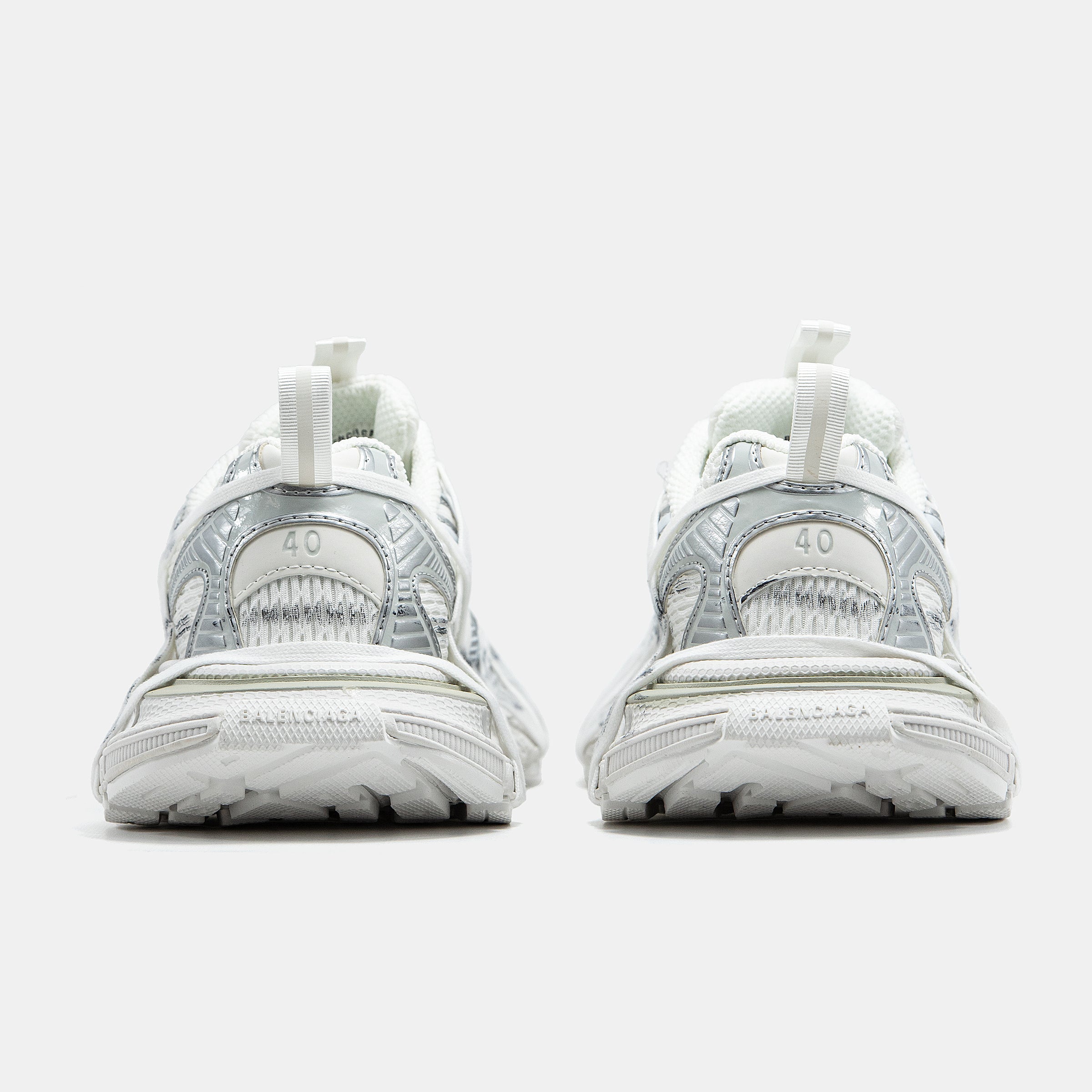 Balenciaga 3XL Extreme Lace White Silver