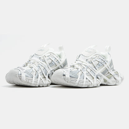 Balenciaga 3XL Extreme Lace White Silver